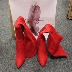 Jessic Simpson livelle Pointed Toe Over Knee Boots